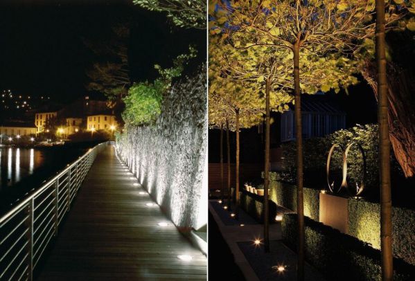 Đèn led âm trần chiếu sàn