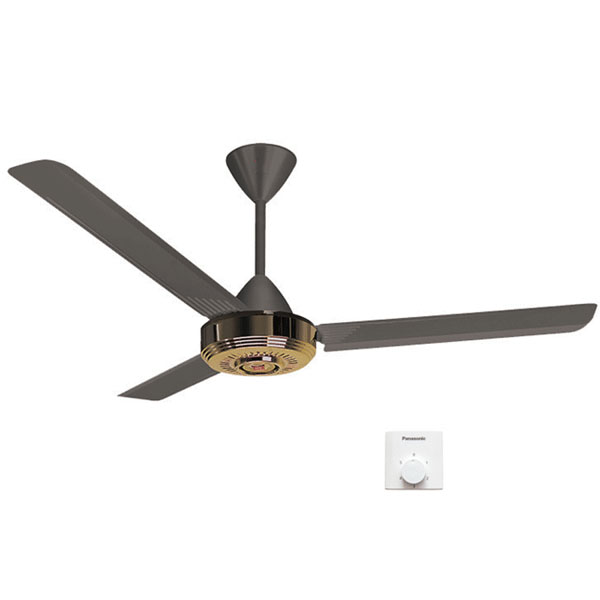 Quạt trần Panasonic màu đồng 3 cánh cổ điển F-56NCL